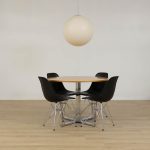 Stol Eames Fiberglass Side Chair DSR | VITRA